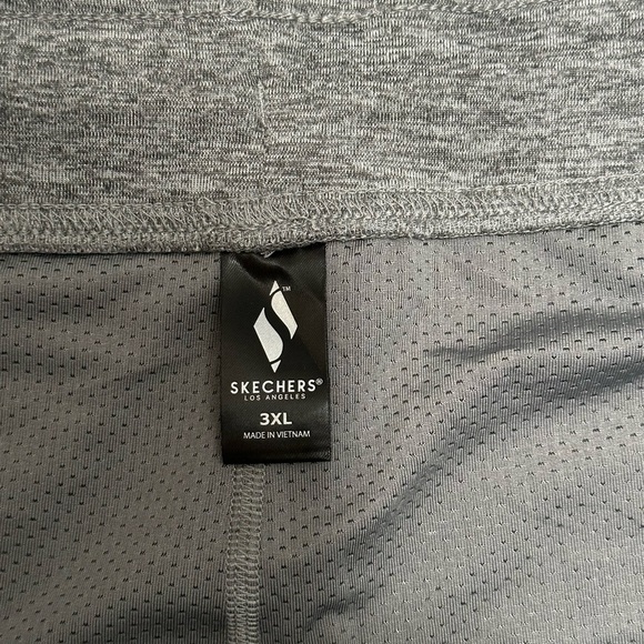 Women’s Skechers 3XL 24 - 26 Drawstring Skort Skirt Woven Gray Activewear NWT - Picture 9 of 10